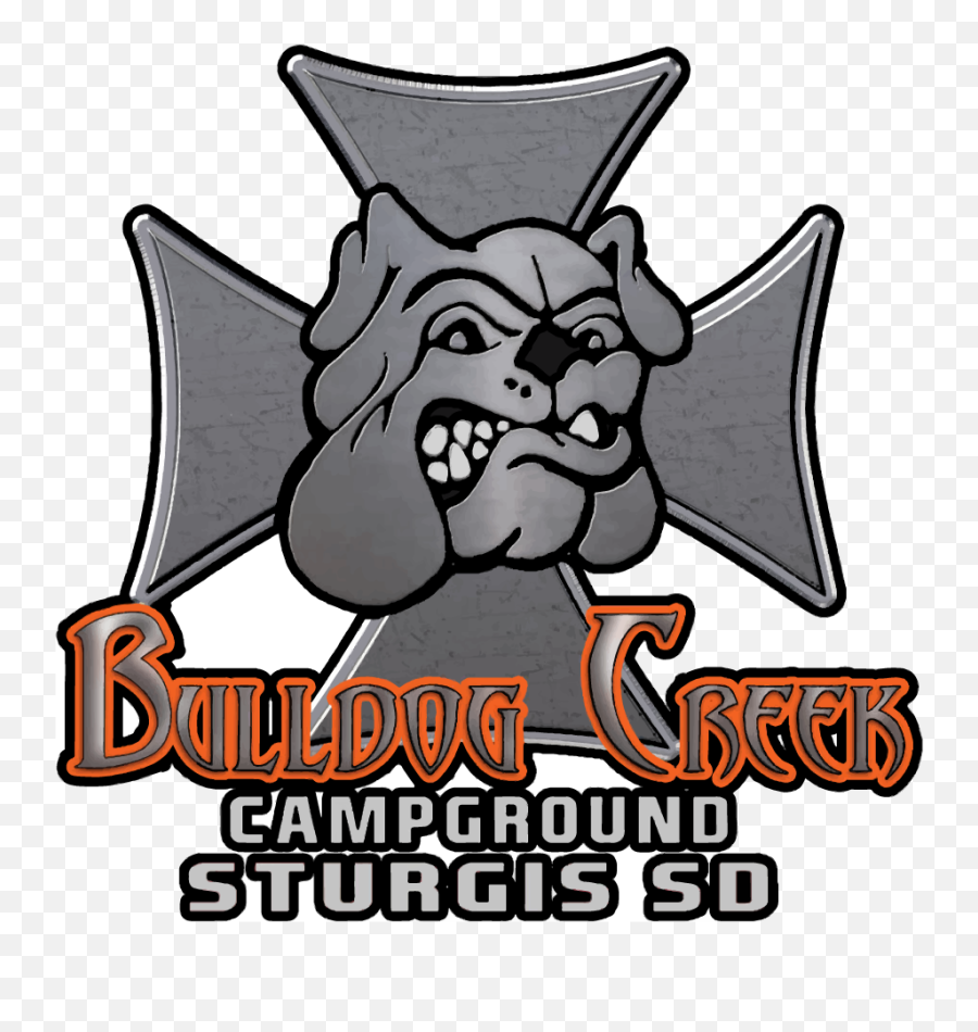 Home - Bulldog Creek Campground Emoji,Bull Dog Logo