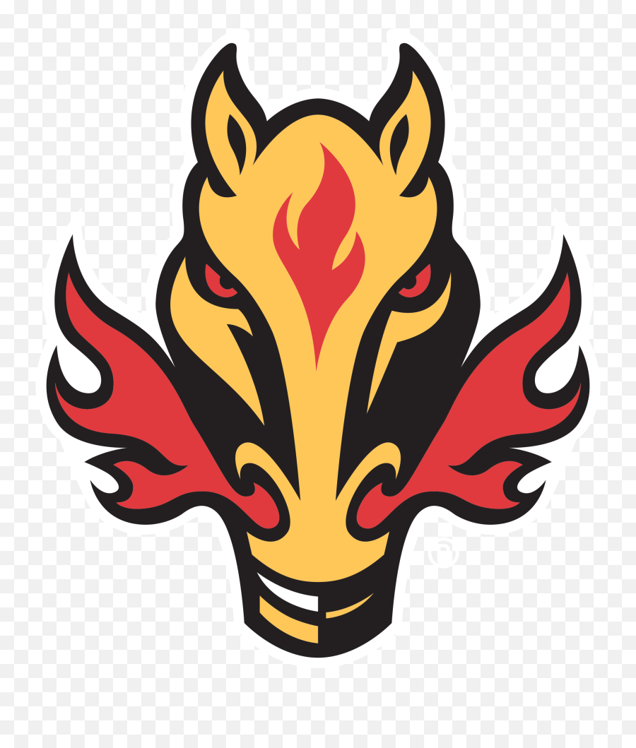 Designs And Alternative Logos - Calgary Flames Horse Logo Vector Calgary Flames Logo Emoji,Boston Bruins Logo