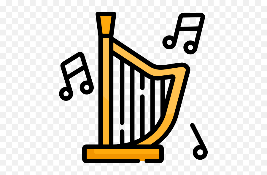 Free Icon Harp Emoji,Harp Clipart