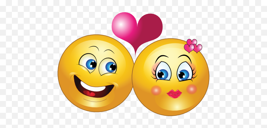 Lovely Couple Smiley Emoticon Clipart Funny Emoji Faces,Free Emoticons Clipart