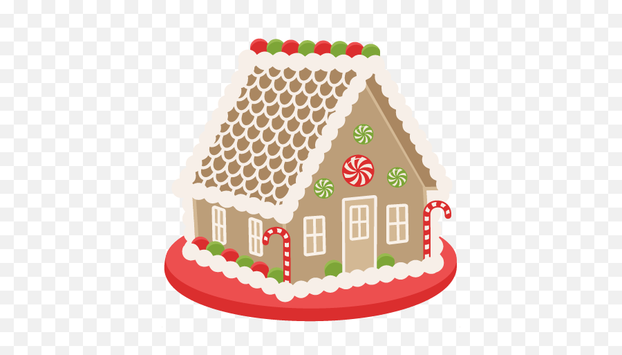 Christmas Gingerbread House Clipart Clip Art Library Emoji,Christmas Village Clipart