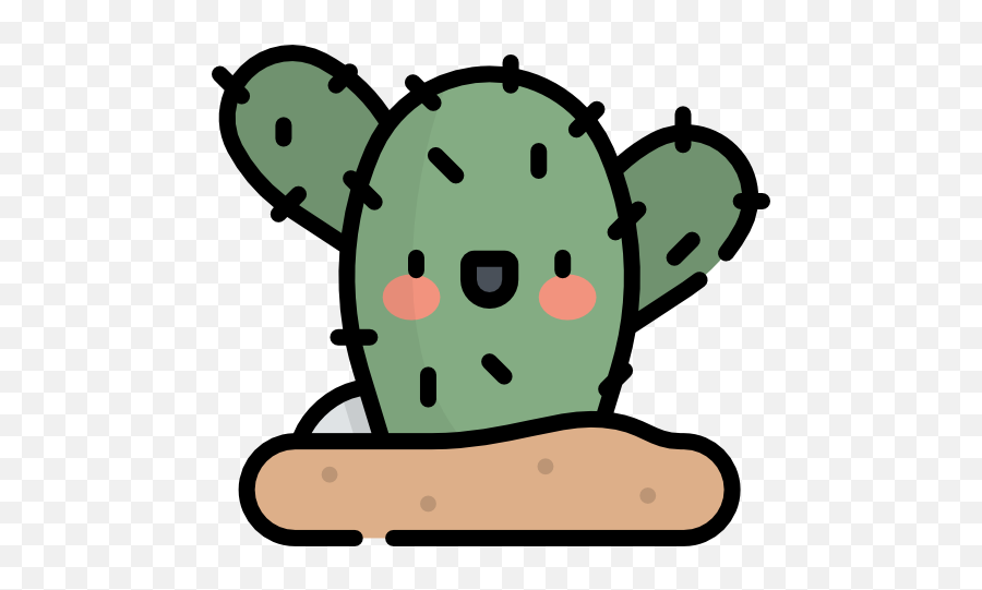 Cactus - Free Nature Icons Emoji,Cute Cactus Png