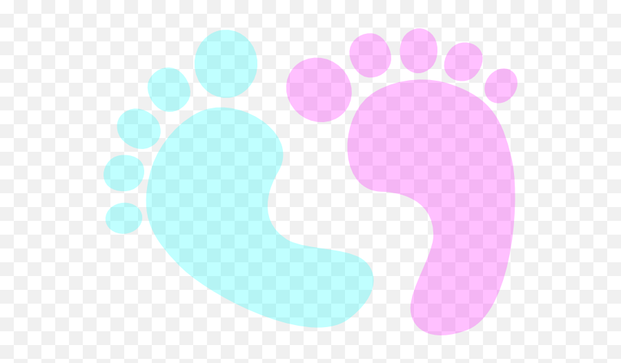 Blue Baby Feet Clipart - Clipart Suggest Emoji,Feet Transparent