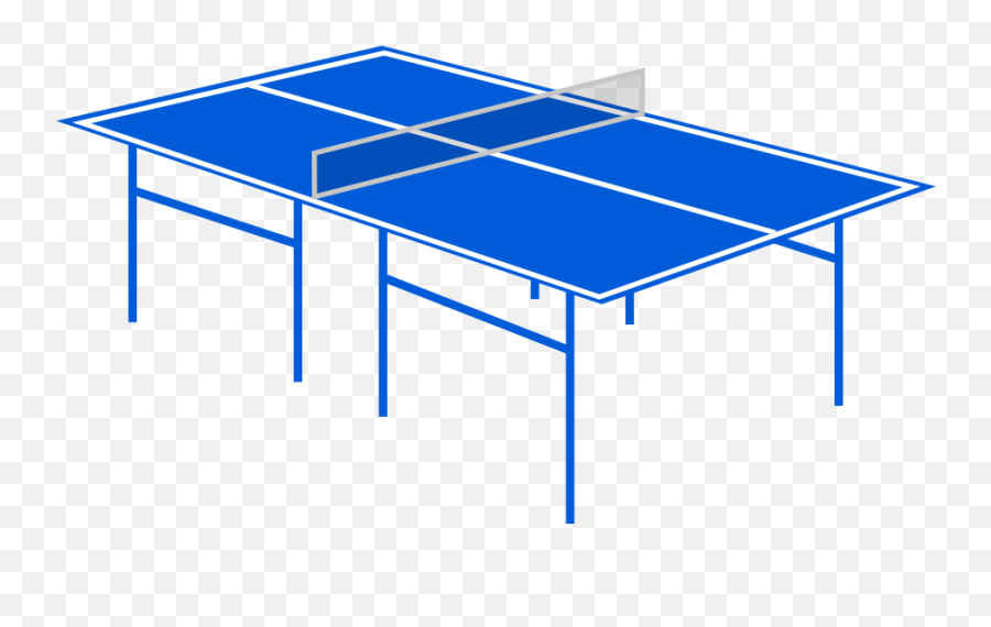 Download Hd Table Tennis Table Clipart Png For Web Emoji,Table Clipart Png