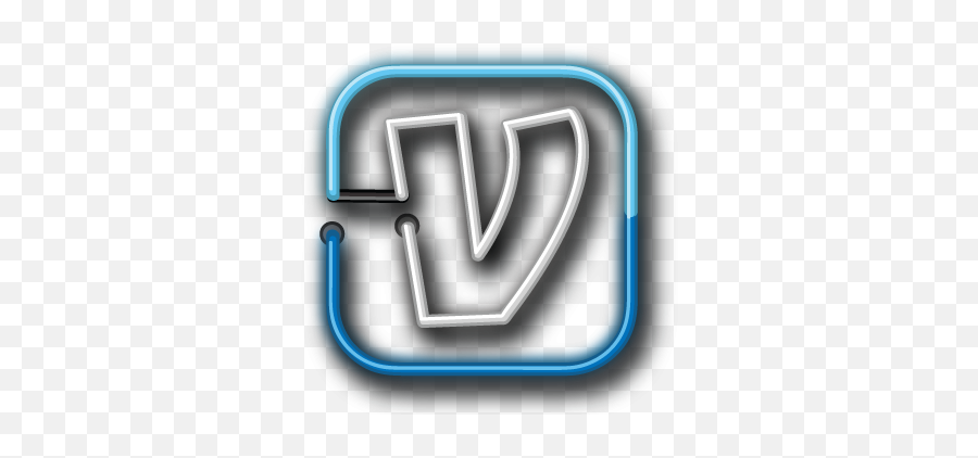 For 100 Project - Neon Venmo Logo Png Emoji,Venmo Logo