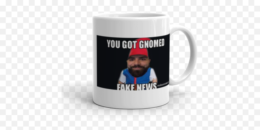You Got Gnomed Fake News Emoji,Gnome Meme Png