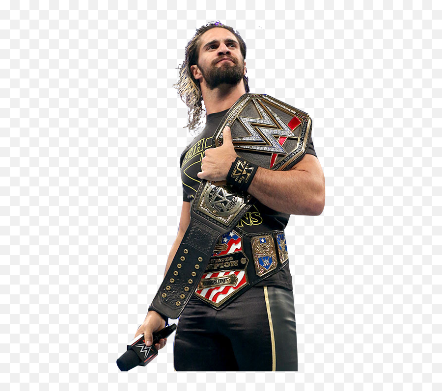 Seth Rollins Transparent Background - Wwe United States Champion Seth Rollins Emoji,Seth Rollins Png