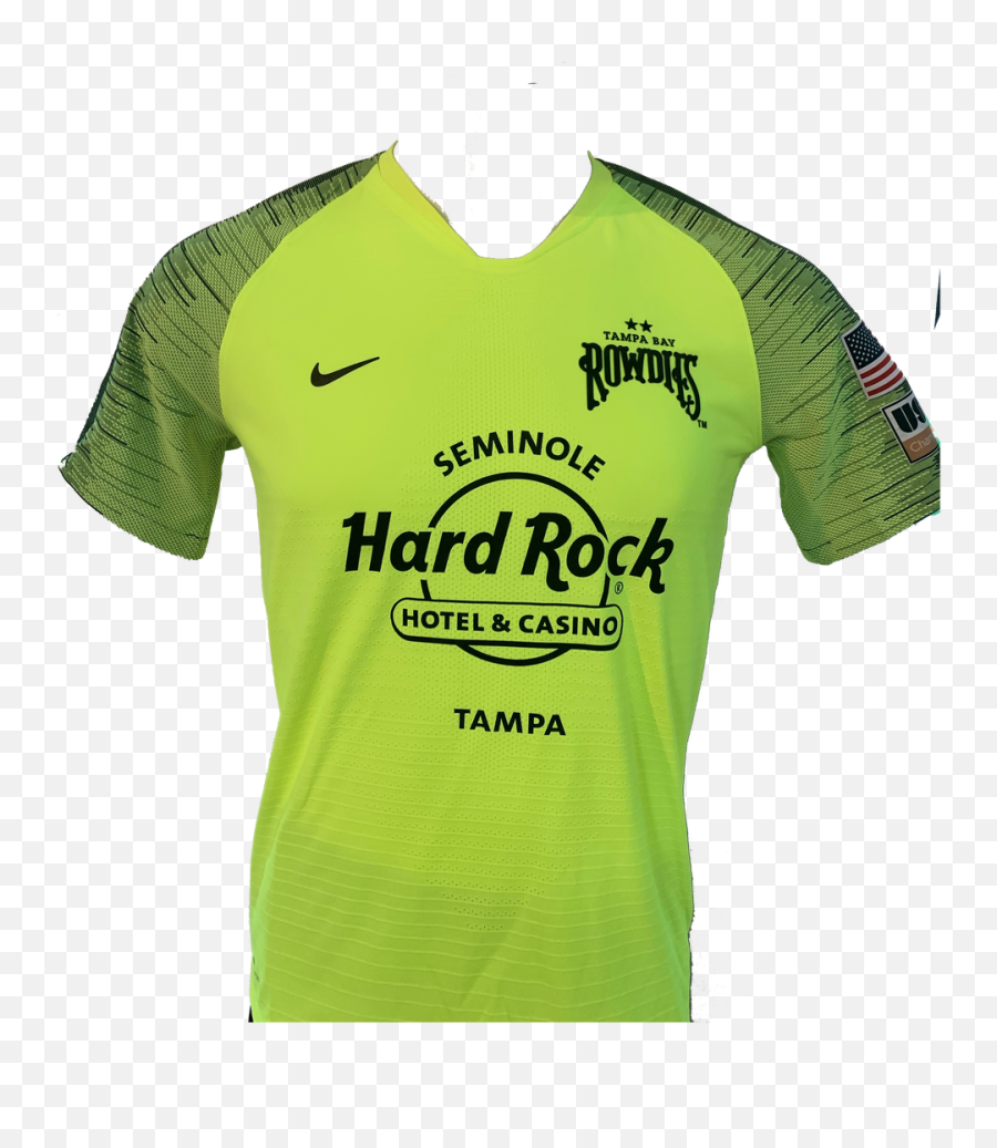 2020 Tampa Bay Rowdies Volt Replica Jersey - Short Sleeve Emoji,Tampa Bay Logo