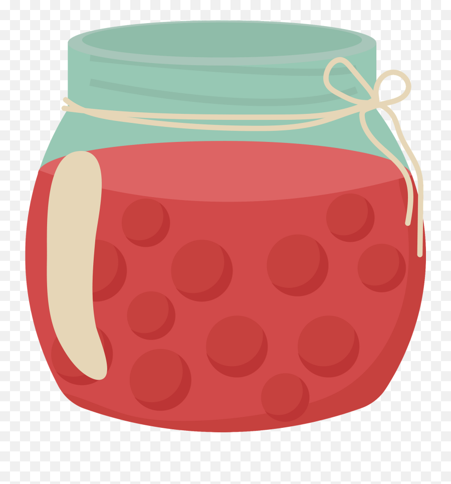 Cherry Jam Clipart - Lid Emoji,Jam Clipart