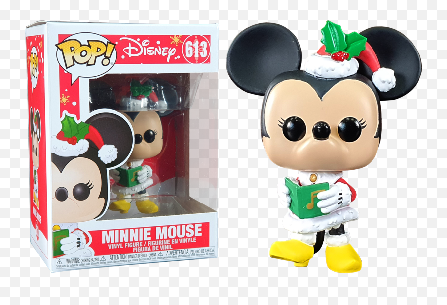 Minnie Mouse Holiday Funko Pop Vinyl - Pop Disney Holiday Minnie Emoji,Minnie Mouse Logo