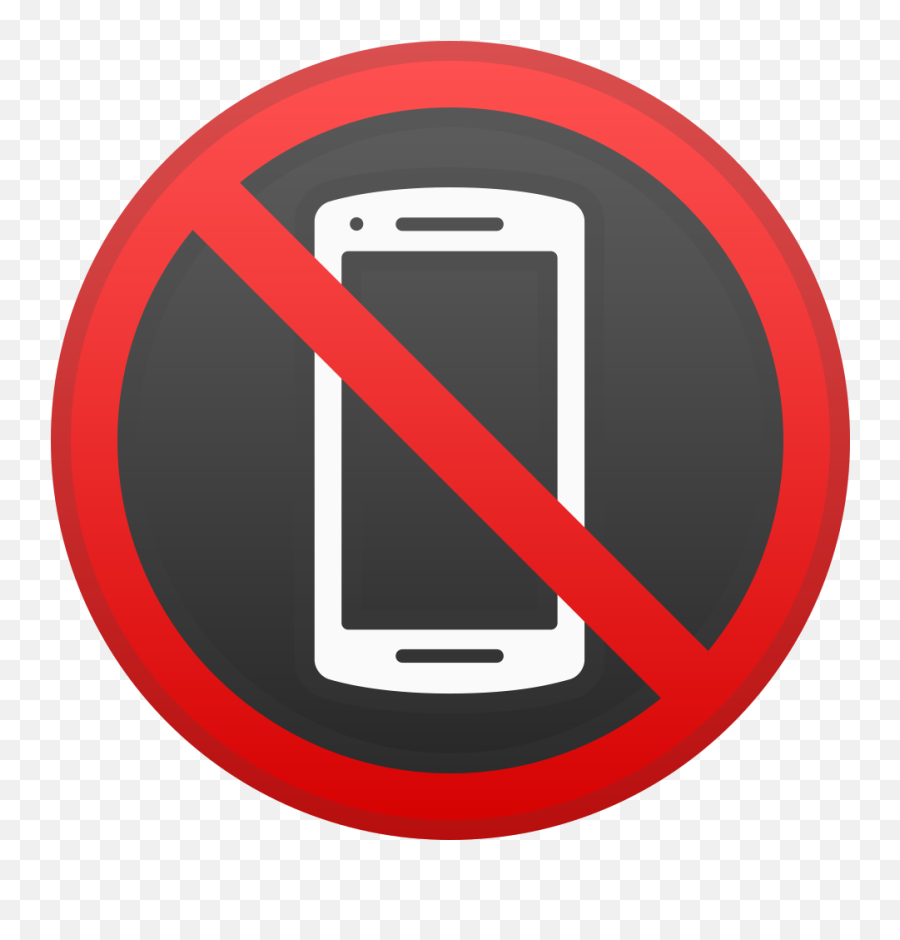 No Mobile Phones Icon Noto Emoji Symbols Iconset Google - Proibido Celular Png,Mobile Icon Png