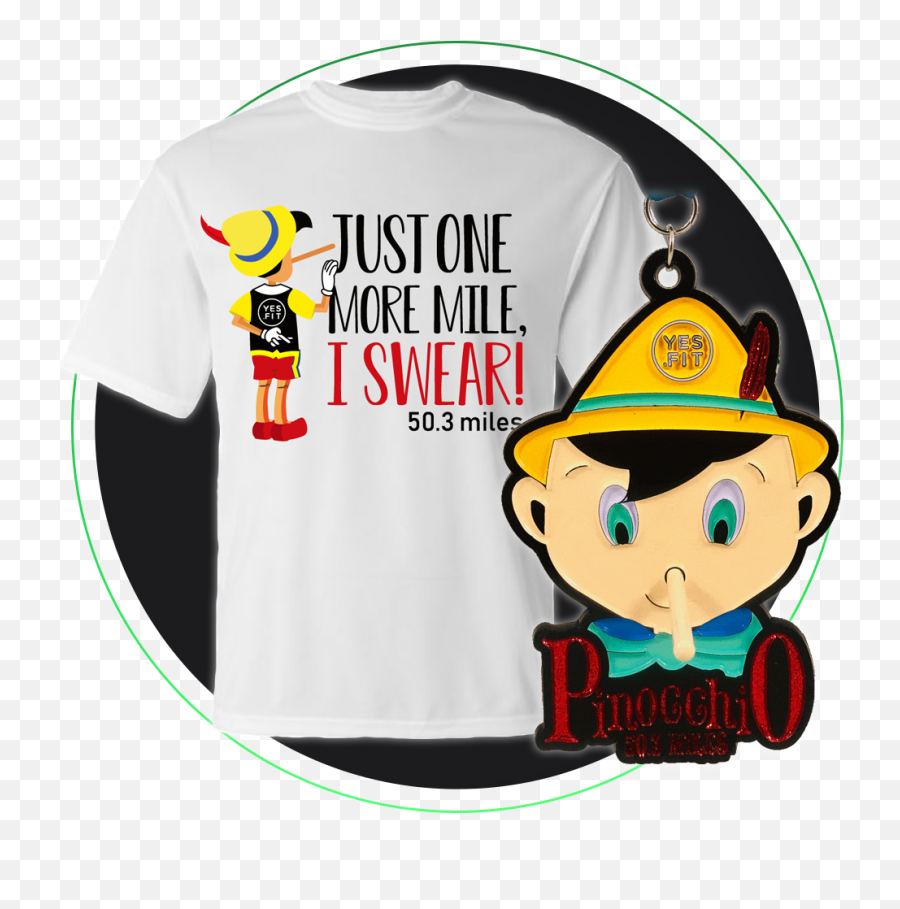 Yesfit Virtual Race - Pinocchio For Adult Emoji,Pinocchio Png