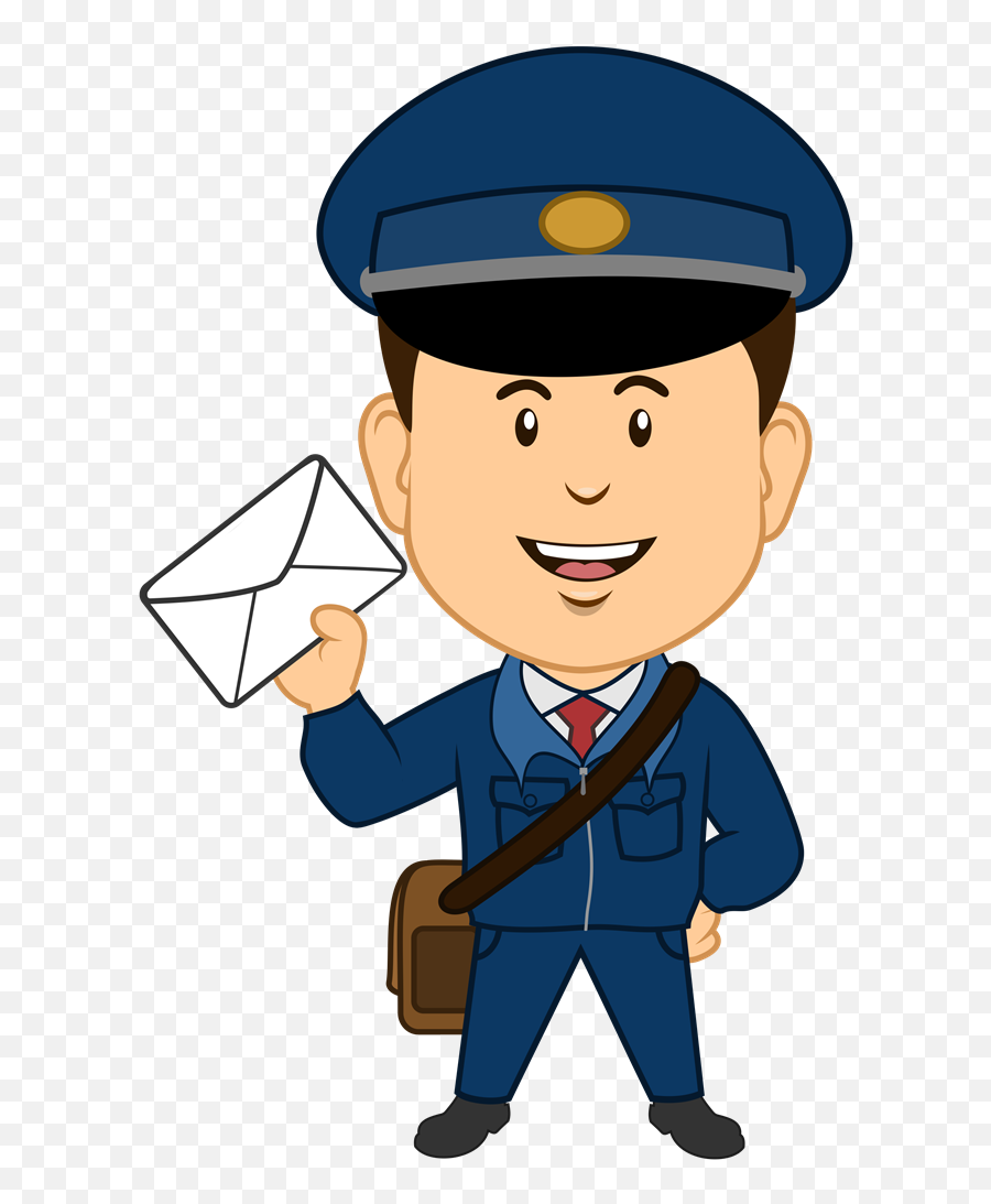 Free Mailman Cliparts Png Images - Mailman Clipart Emoji,Mailman Clipart