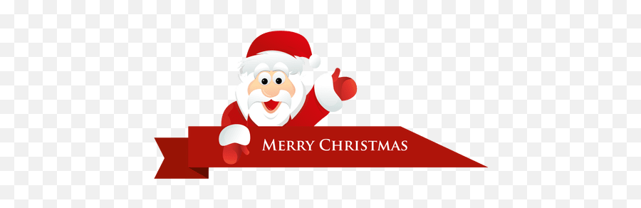 Christmas Santa Ribbon - Santa Claus Emoji,Santa Png