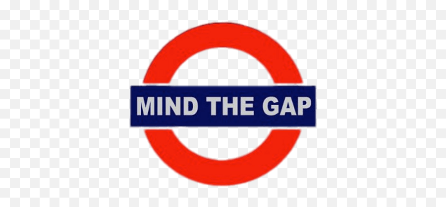 Mind The Gap Transparent Png - Stickpng Goodge Emoji,Gap Logo