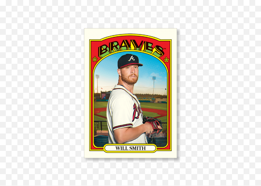 Will Smith 2021 Topps Heritage Baseball High Numbered Short Print Cards Poster To 99 - For Baseball Emoji,Will Smith Transparent