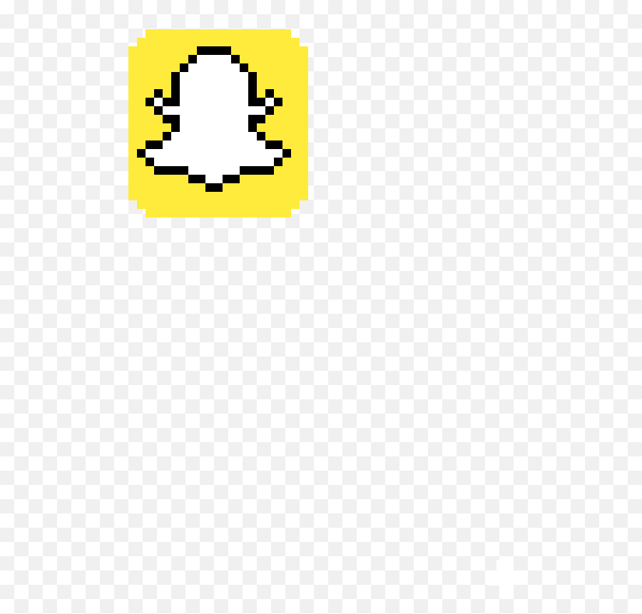 Pixilart - Snapchat Logo By Anonymous Horizontal Emoji,Snapchat Logo
