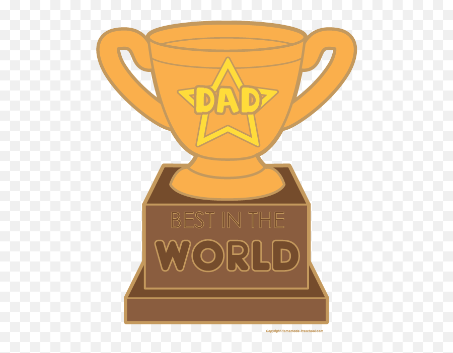 Clipart Free Fathers Day Clipart Free - Clip Art Best Dad Award Emoji,Fathers Day Clipart