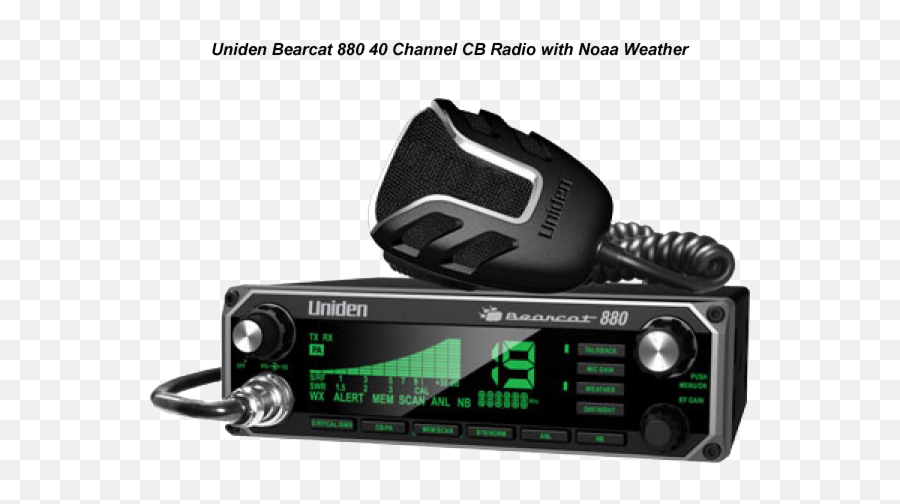 Uniden Bearcat 880 40 Channel Cb Radio With Noaa Weather Emoji,Noaa Weather Radio Logo