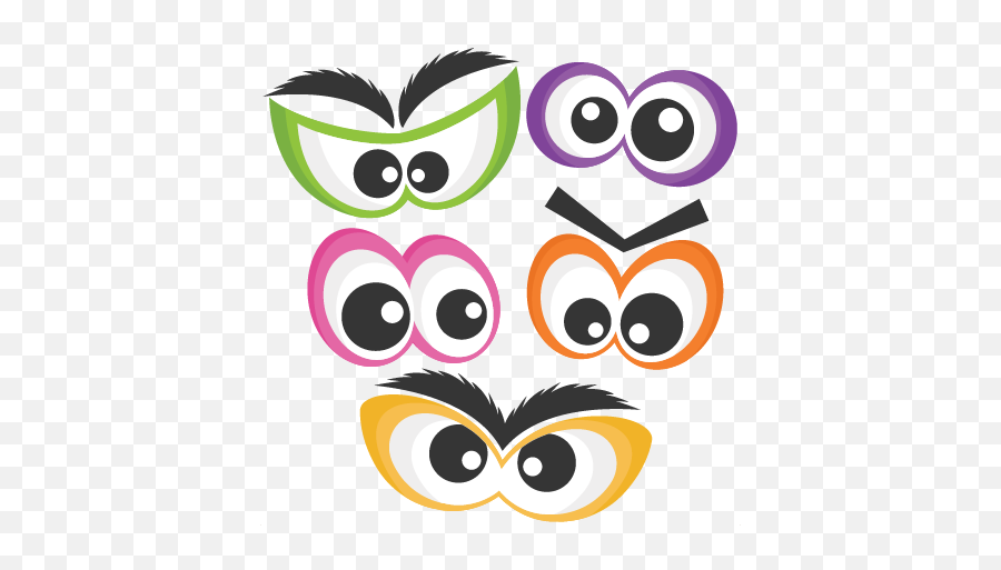 Download Scary Eyes Clip Art - Eye Full Size Png Image Emoji,Scared Eyes Png