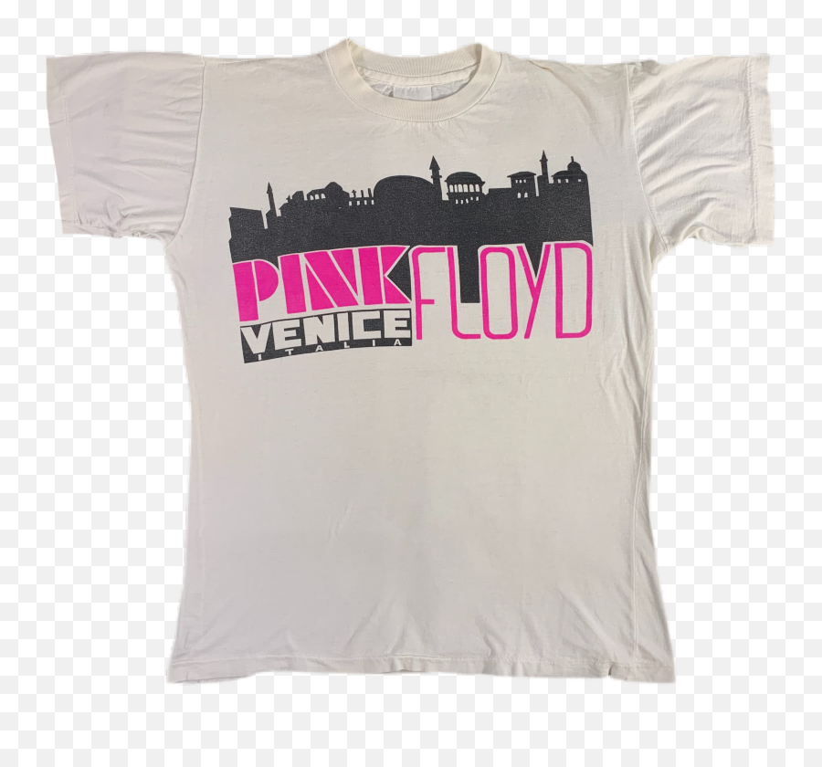 Vintage Pink Floyd Venice Italia T - Shirt Emoji,Pink Floyd Png