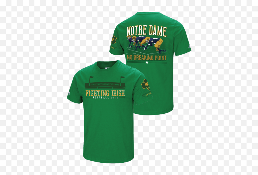 The Shirt University Of Notre Dame - Notre Dame Shirts Emoji,Fighting Irish Logo