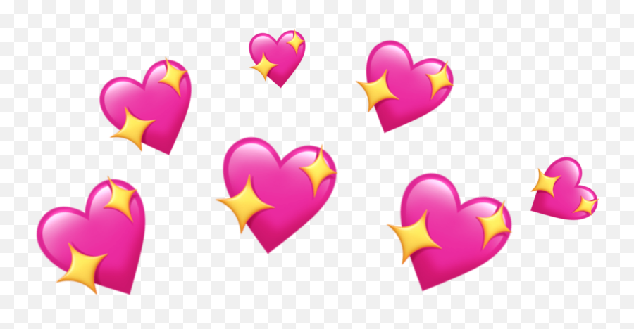 Free Transparent Emoji Png Download - Transparent Emoji Hearts Png,Hearts Transparent