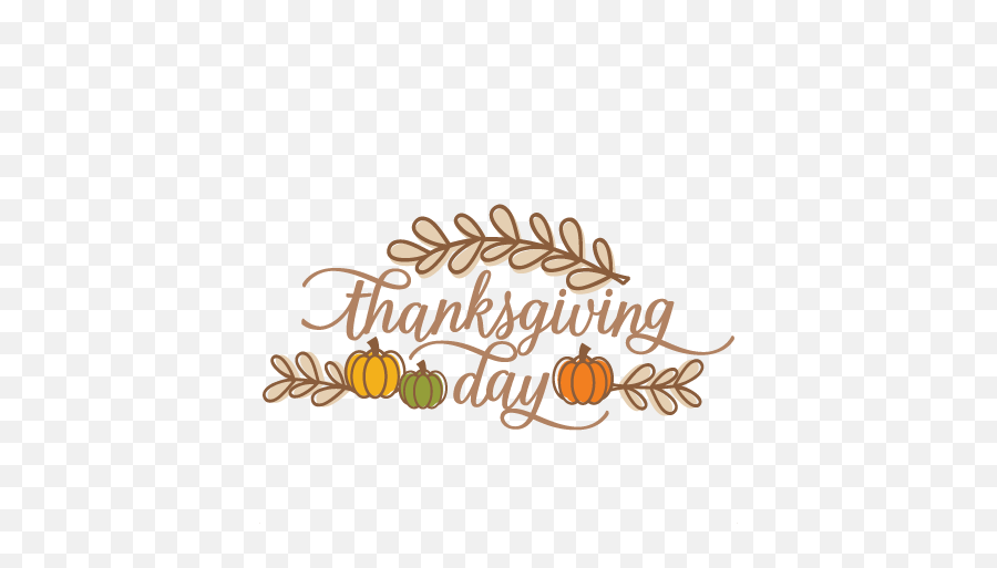 Download Happy Thanksgiving - Thanksgiving Day Logo Png Png Thanksgiving Day Image Png Emoji,Happy Thanksgiving Png
