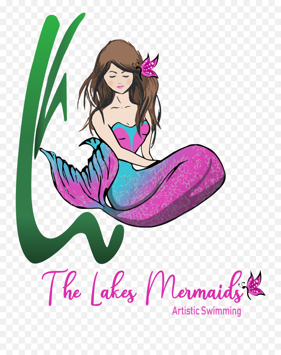 The Lakes Mermaid Artistic Swimming - Mermaid Emoji,Mermaid Logo