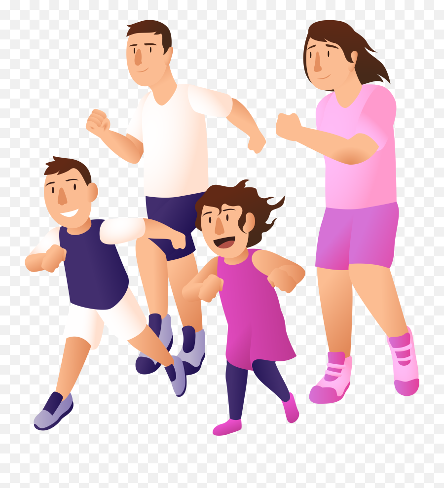 Transparent Diabetes Clipart - Family Exercise Png Full Family Exercise Png Emoji,Diabetes Clipart