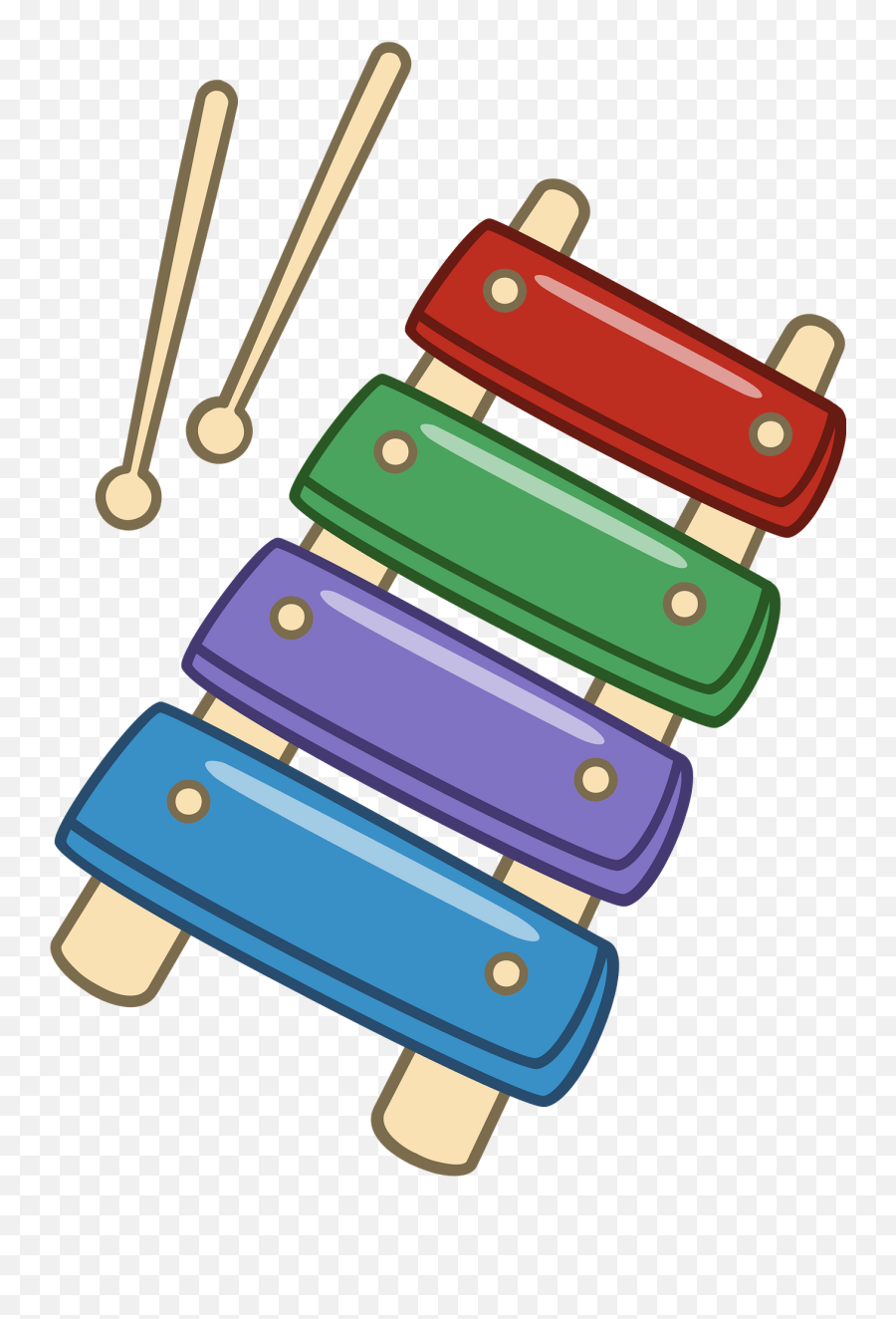 Xylophone Clipart - Toy Instrument Emoji,Xylophone Clipart