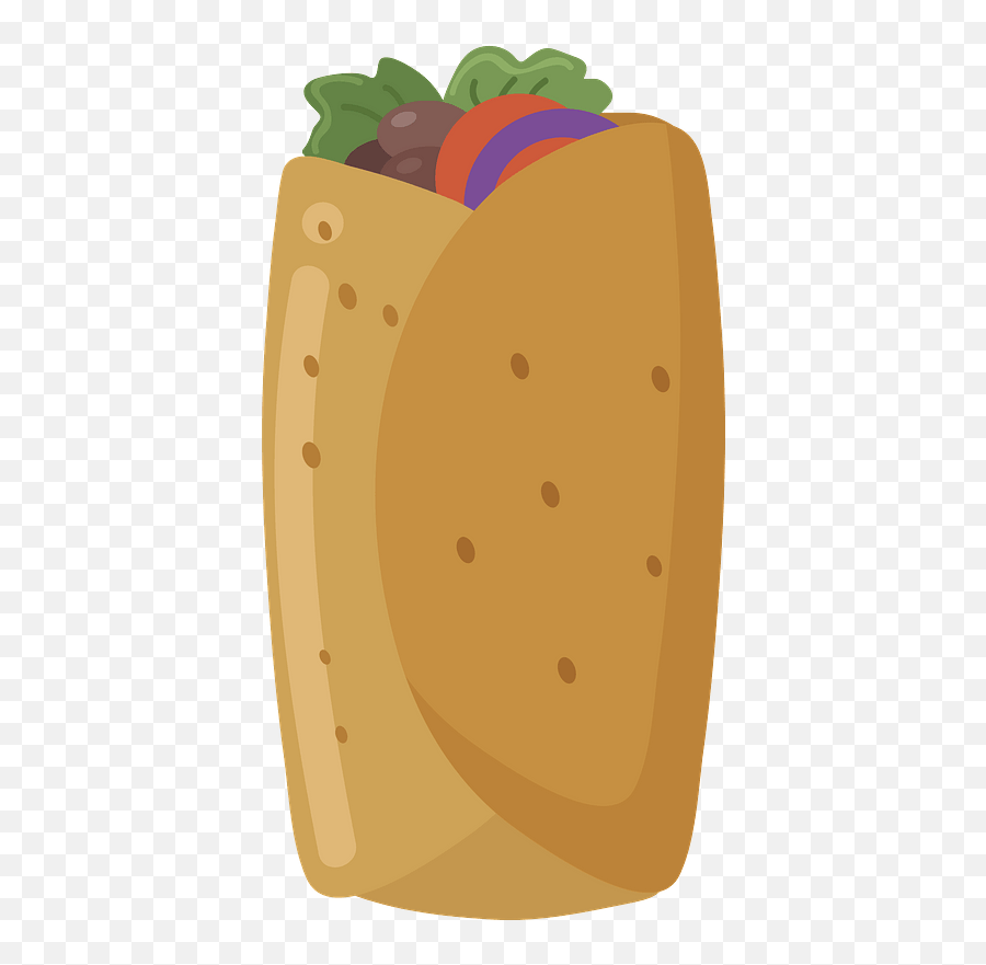 Burrito Clipart - Stale Emoji,Burrito Clipart