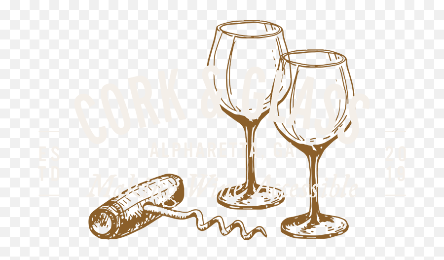 Cork Glass Home - Champagne Glass Emoji,Wine Glass Logo