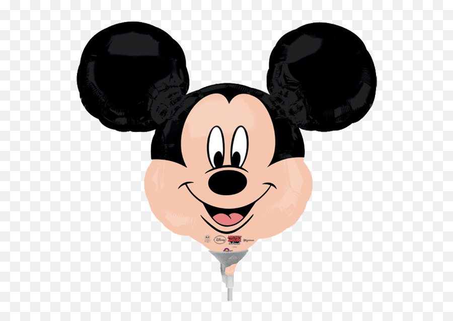 Mickey Head Png - Globo Mickey Cabeza Mickey Mouse Head Mickey Mouse Head Balloons Emoji,Mickey Mouse Face Png