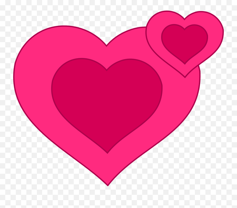 Free Transparent Cartoon Heart Png - Clipart Minnie Mouse Heart Emoji,Cartoon Heart Png