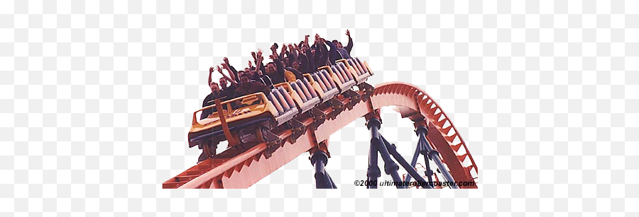 Roller Coaster Png Clipart - Roller Coaster Png Emoji,Roller Coaster Clipart