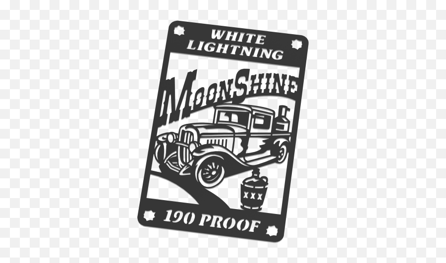 White Lightning Moonshine Dxf Cnc Plasma File Cnc Plasma Emoji,White Lightning Png
