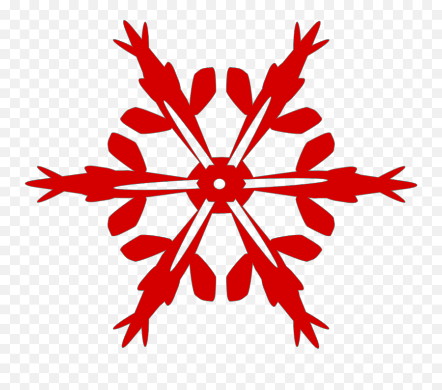 Snow Flake Red Winter Png Picpng - Vector Copos De Nieve Rojos Emoji,Snow Png