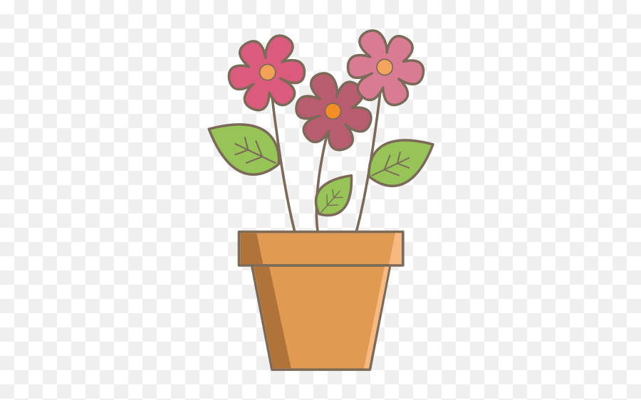 Flower Cactus Plant Nature Flower Pot Planter Garden Emoji,Cute Cactus Png