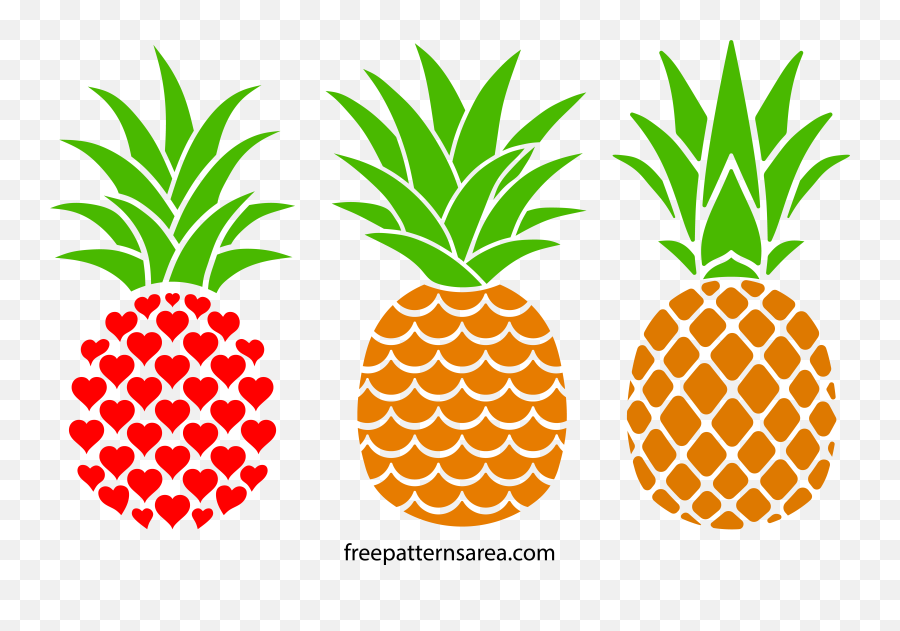 Printable Free Pineapple Silhouette - Pineapple Svg Emoji,Pineapple Clipart