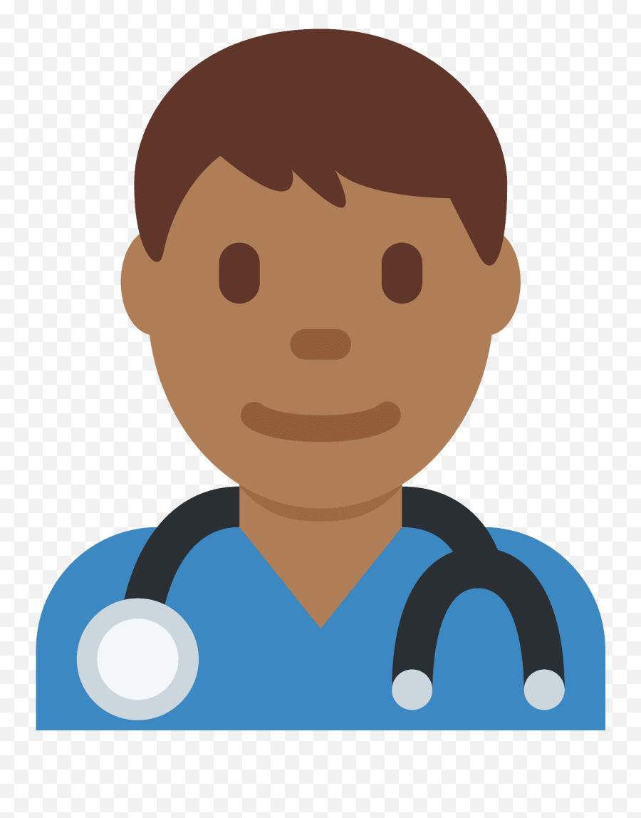 Man Health Worker Emoji Clipart Free Download Transparent - Seattle Art Museum,Healthcare Clipart