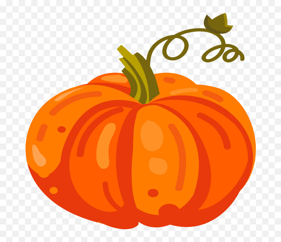 Fresh Pumpkin Clipart Transparent - Pumpkin Clipart Emoji,Pumpkin Clipart