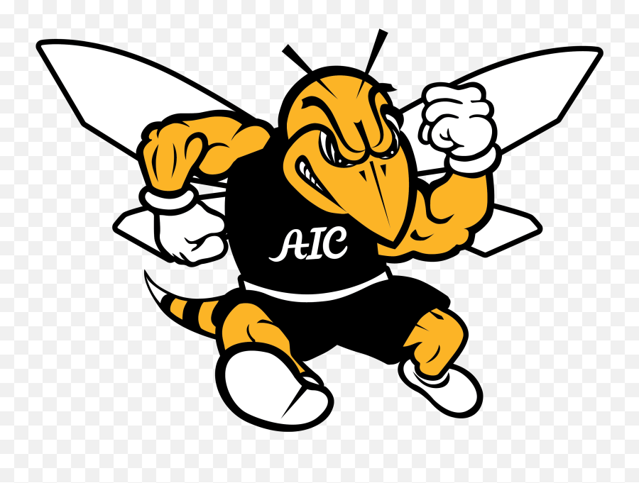 American International Yellow Jackets - American International College Aic Logo Emoji,Yellow Jacket Logo