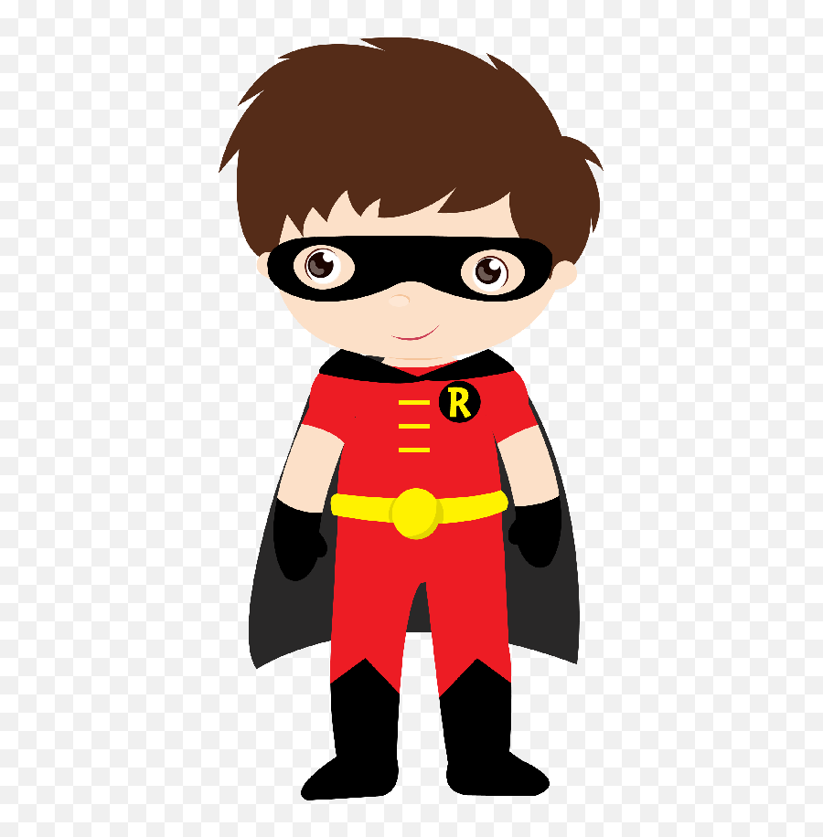 Library Of Robin Superhero Picture - Carnaval Minus Png Emoji,Superhero Clipart