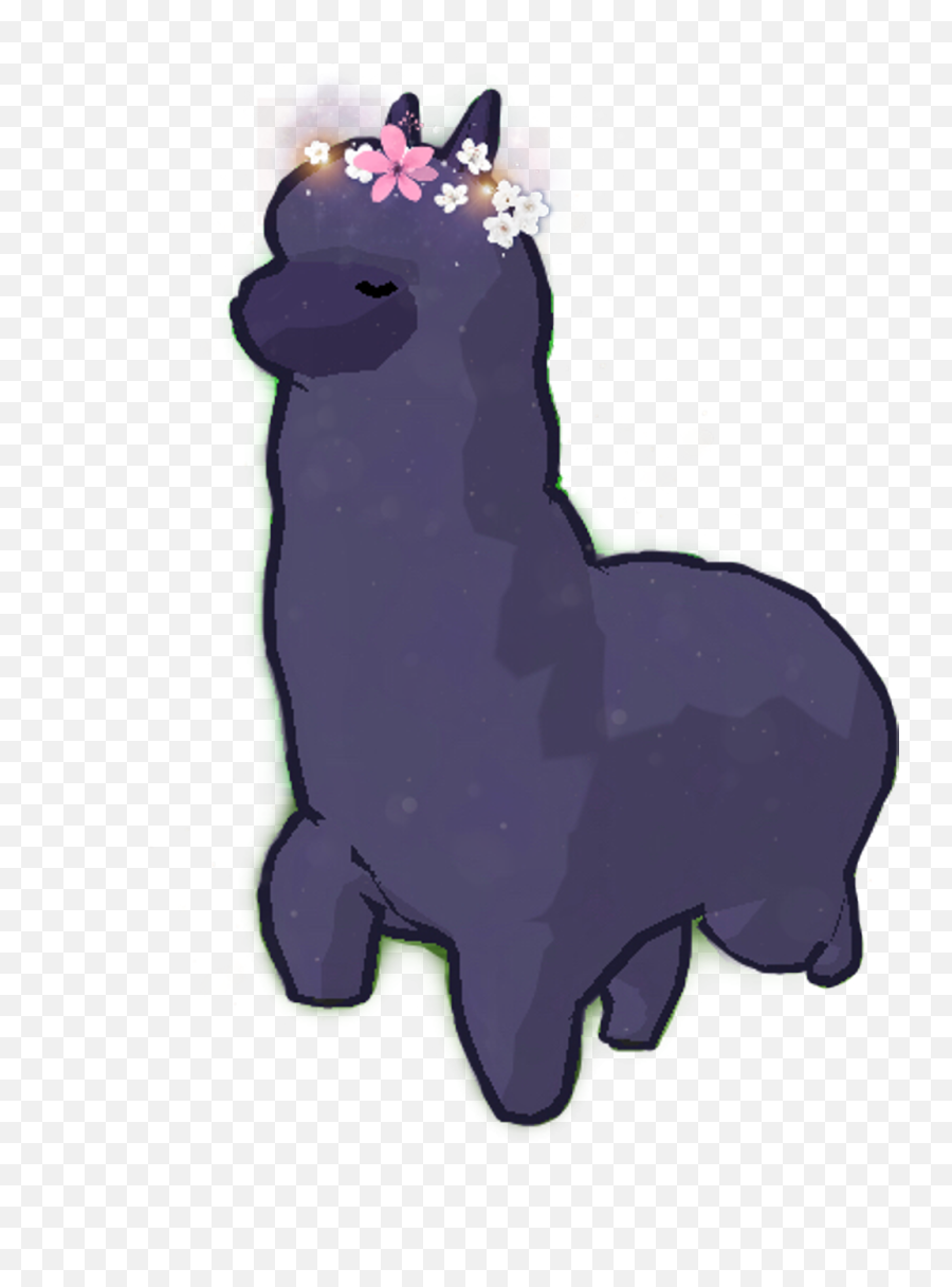 Alpaca Sticker - Animal Figure Emoji,Alpaca Clipart