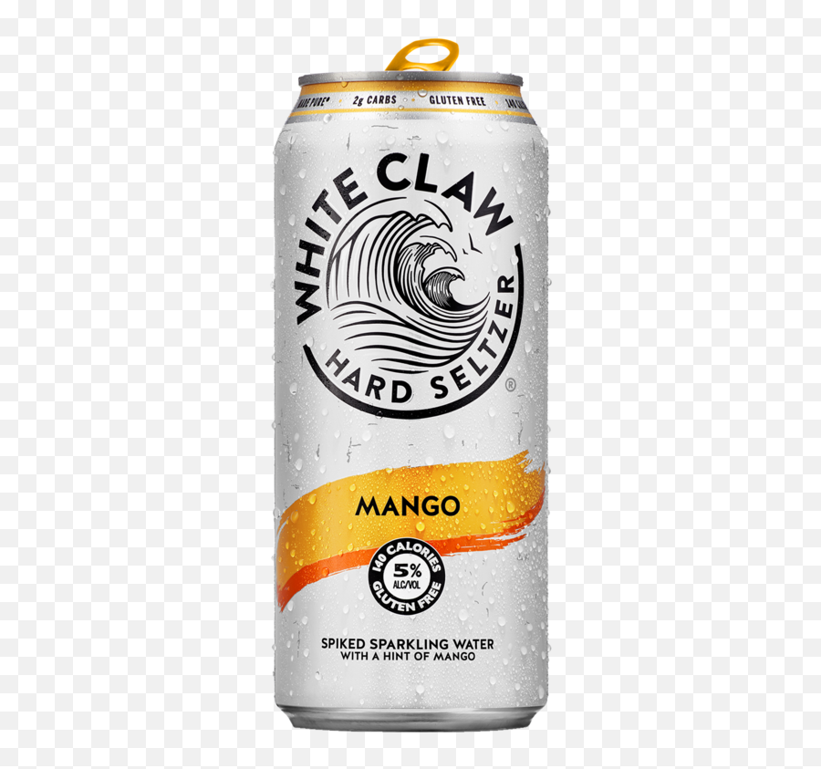 White Claw Mango Single 16oz Can 5 - White Claw Lime Emoji,White Claw Png