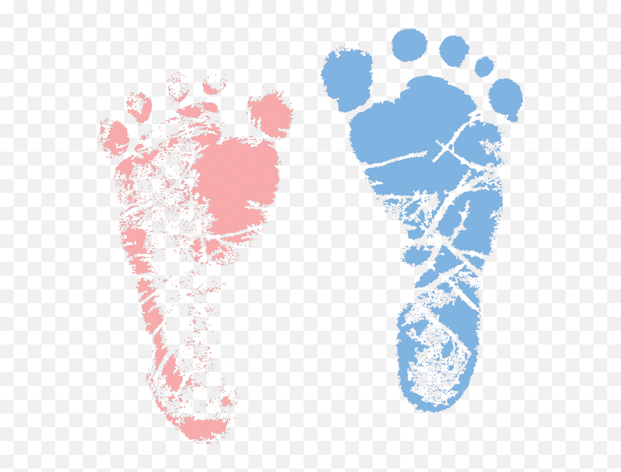 Download Hd Foot - Childu0027s Footprint Transparent Png Image Childs Foot Print Emoji,Footprint Png
