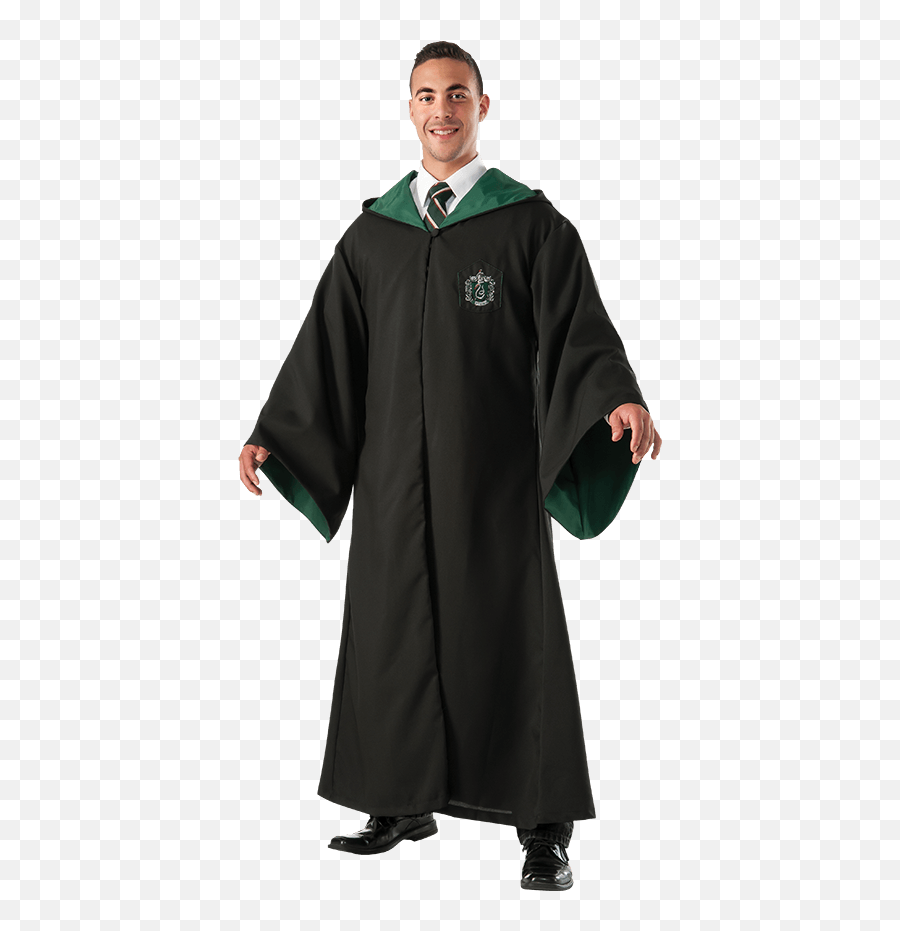 Harry Potter Slytherin Robe - Harry Potter Robes Slytherin Emoji,Slytherin Png