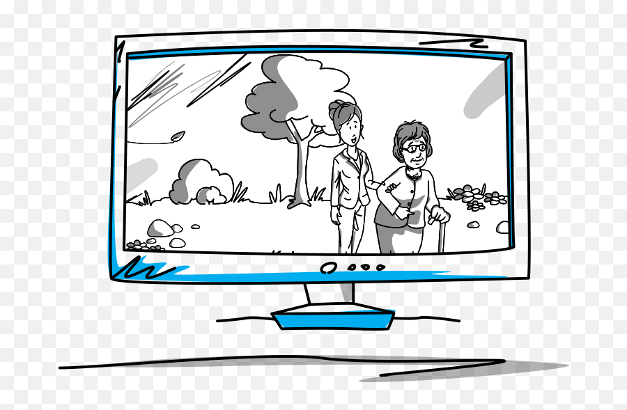 Monitor Clipart Animation - Cartoon Transparent Cartoon Lcd Emoji,Monitor Clipart