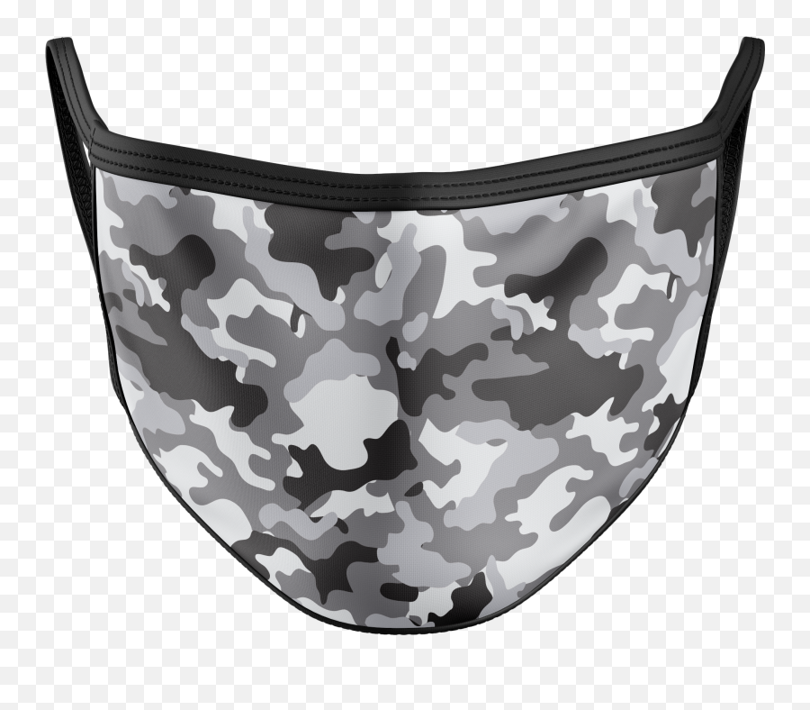 Gray Camo Mask - Military White And Gray Mask Emoji,Camo Png